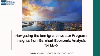 Need an Immigrant Investor Program for Your Prosperous Future
