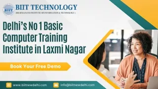 Learn Basic Computer Training Courses in Laxmi Nagar, Delhi