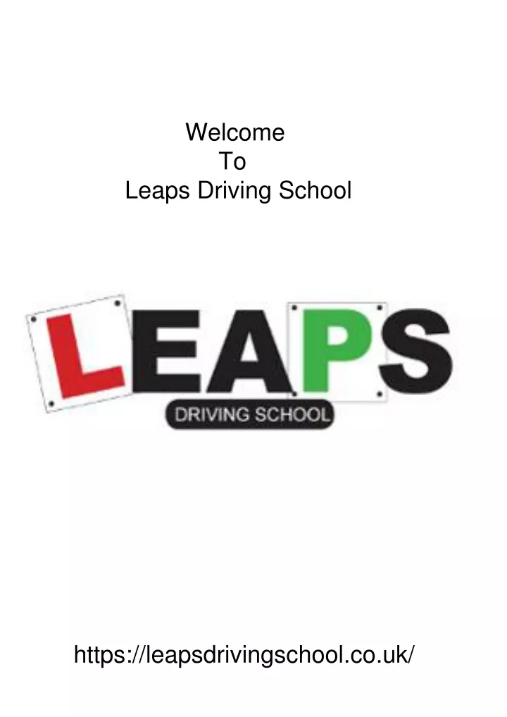 welcome to leaps driving school