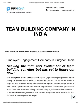 Team building companies near me