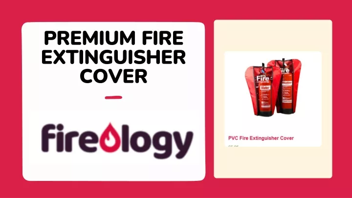 premium fire extinguisher cover