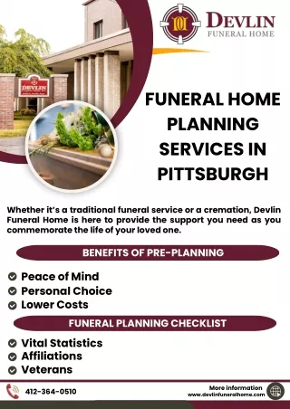Pre-Arranged Funeral Plans | Funeral Planning Services in Pittsburgh PA
