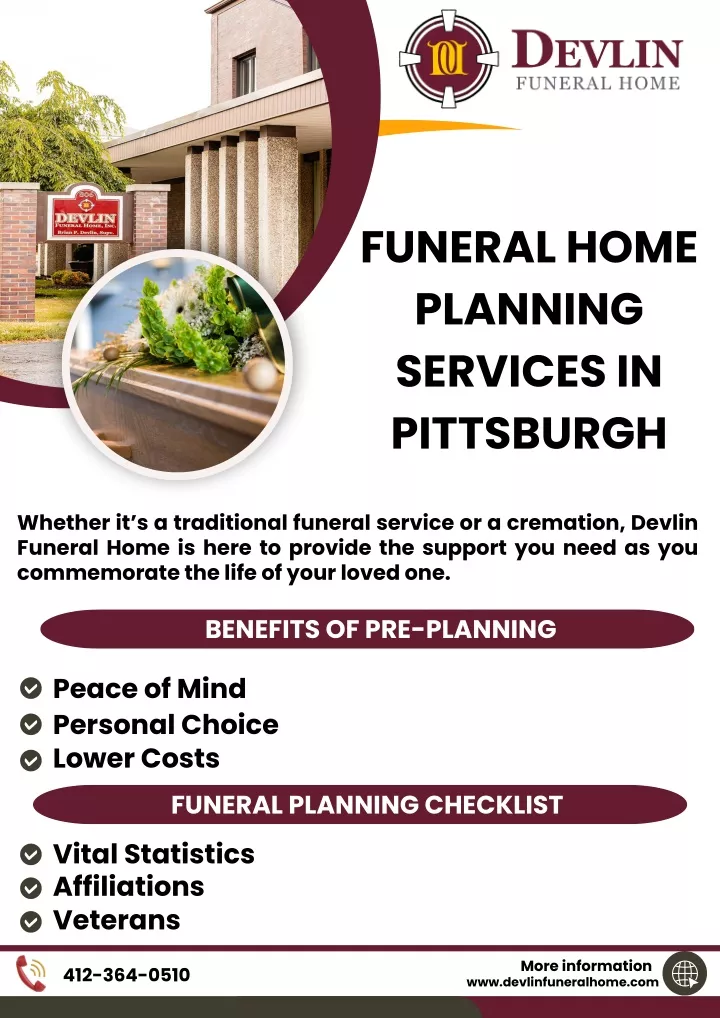 funeral home planning services in pittsburgh