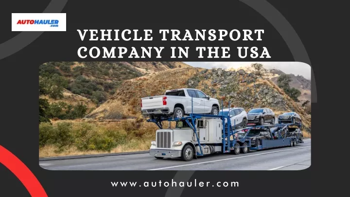 vehicle transport company in the usa