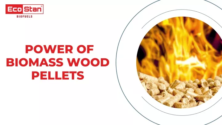 power of biomass wood pellets