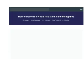 How to Become a Virtual Assistant in the Philippines