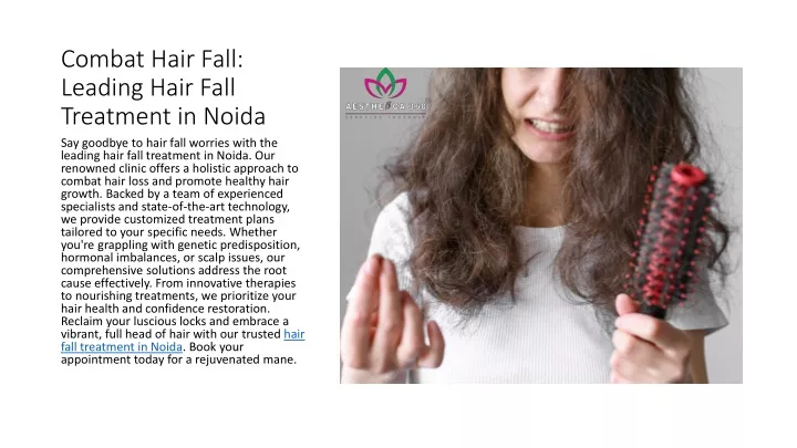 combat hair fall leading hair fall treatment in noida