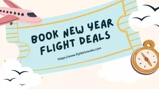 New Year Flight Deals