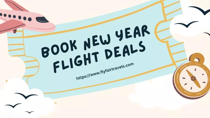 book new year flight deals