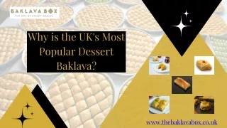 Why is the UK's Most Popular Dessert Baklava