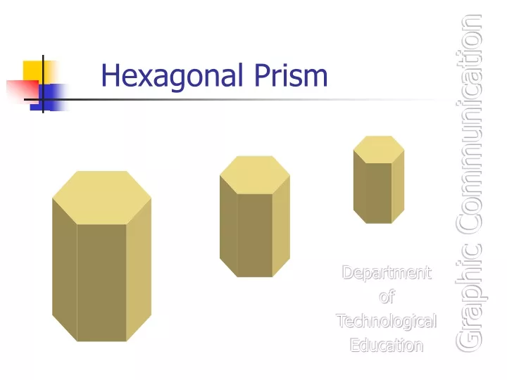 hexagonal prism