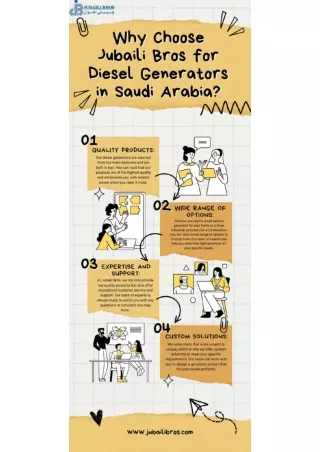Diesel Generator Saudi Arabia - Jubaili Bros