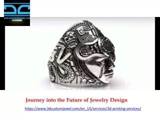 Journey into the Future of Jewelry Design