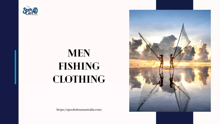 men fishing clothing