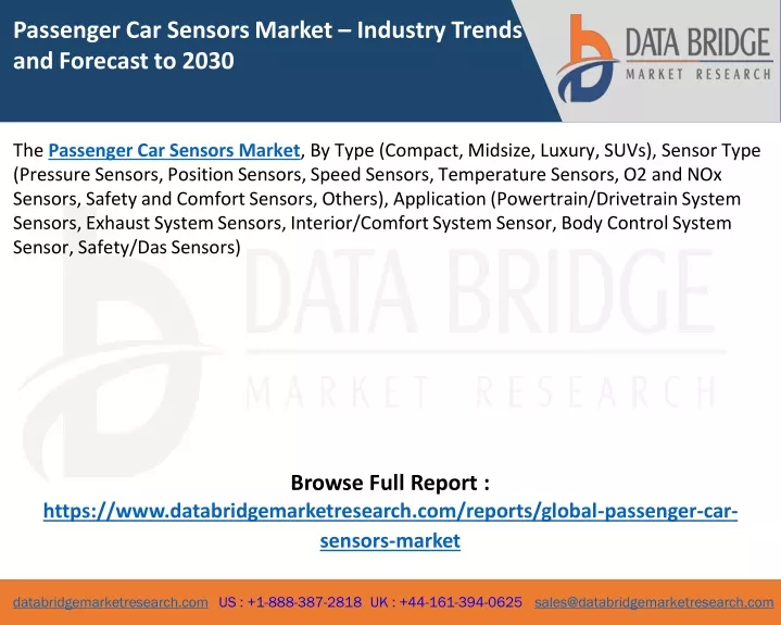 passenger car sensors market industry trends