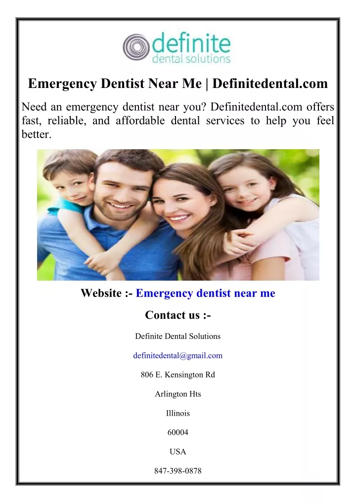 emergency dentist near me definitedental com