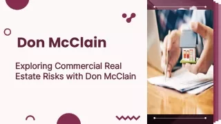 Exploring Commercial Real Estate Risks with Don McClain