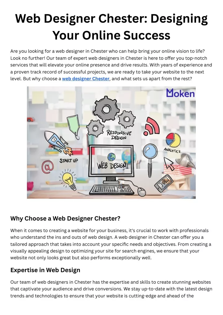 web designer chester designing your online success