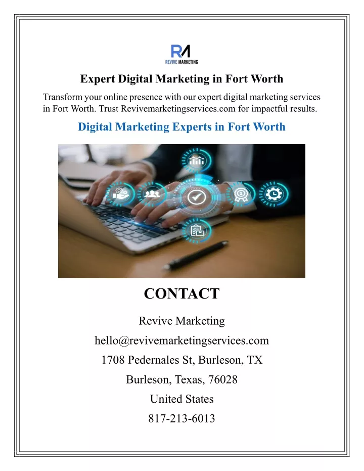 expert digital marketing in fort worth
