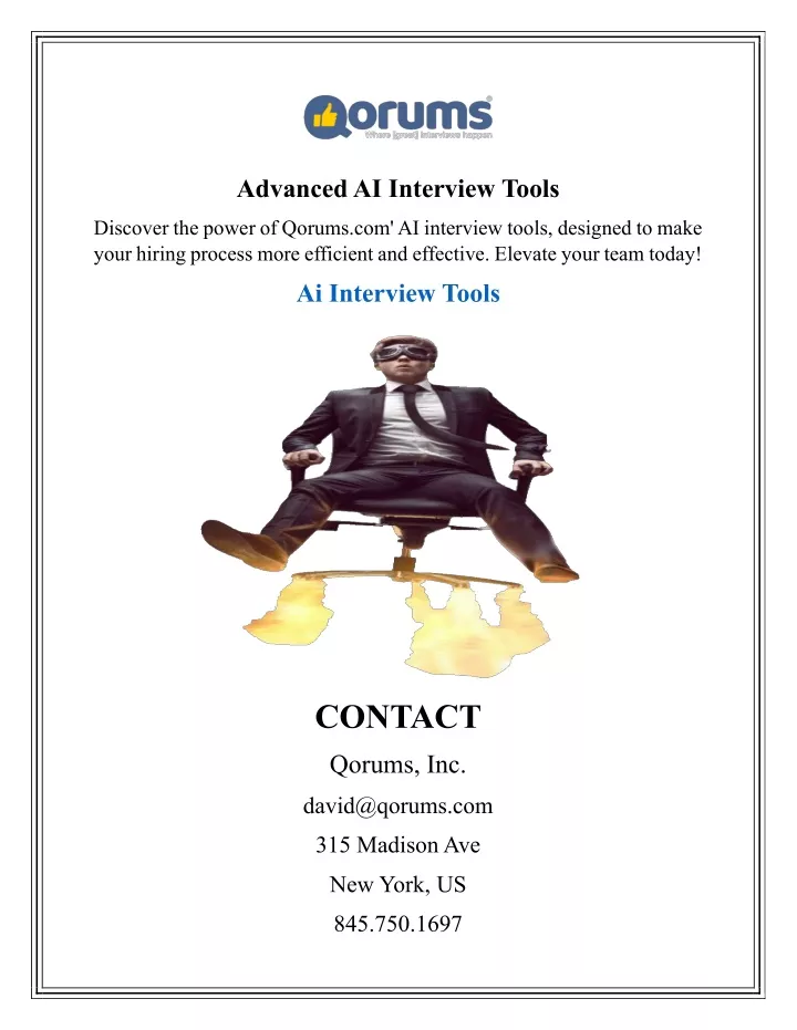 advanced ai interview tools