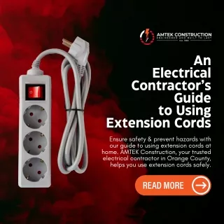 An Electrical Contractor’s Guide to Using Extension Cords