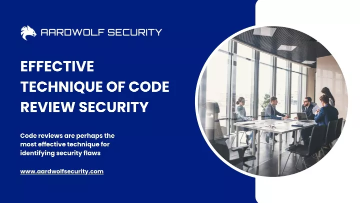 effective technique of code review security