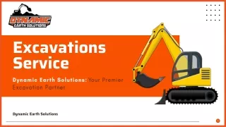 Excavation Services