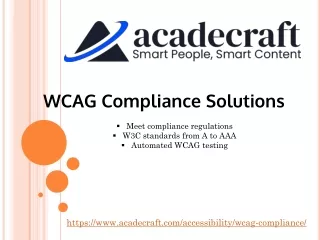 wcag compliance solutions meet compliance