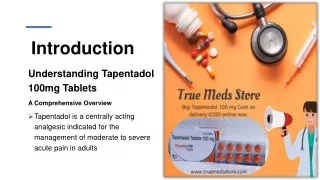 Buy Tapentadol 100 mg Cash on delivery