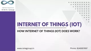 How Internet of Things (IoT) does work?