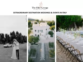 wedding Villas italy