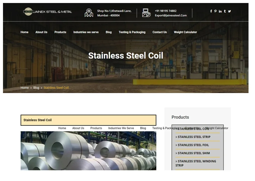 PPT - Stainless Steel Coil PowerPoint Presentation, free download - ID ...