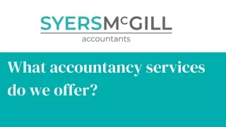 Local Accountants in Leeds  Syers McGill