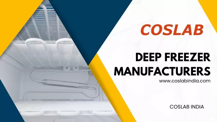 deep freezer manufacturers www coslabindia com