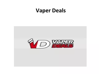 vaper deals
