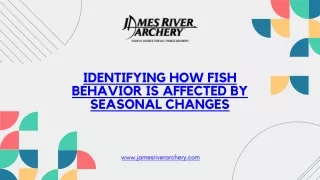 Identifying How Fish Behavior Is Affected by Seasonal Changes