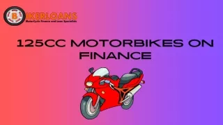 125cc motorbikes on finance
