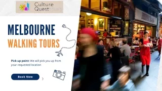 Explore Melbourne History Tours! - Culture Quest Tours