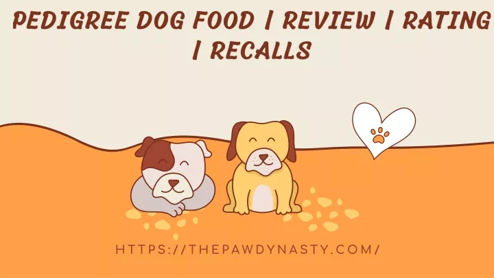 pedigree dog food review rating recalls