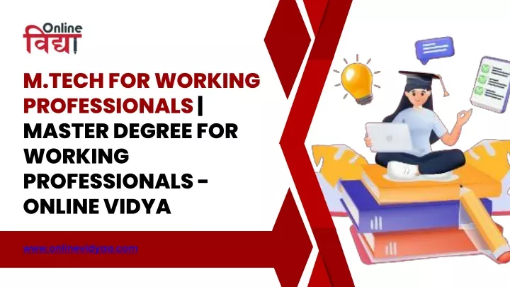 m tech for working professionals master degree