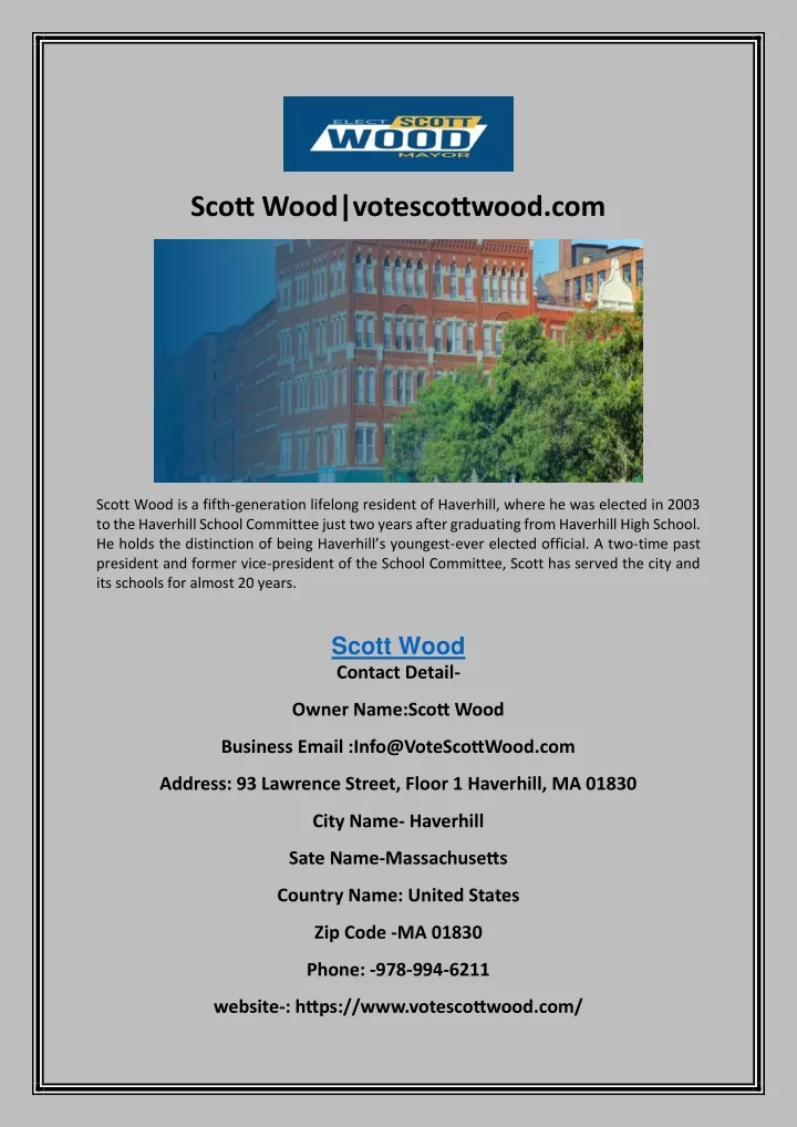 scott wood votescottwood com