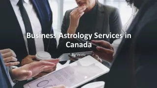 Vaidic: Business Astrology Services in Canada