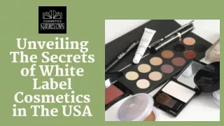 Empower Your Beauty Business Dreams: White Label Cosmetics Made Easy in The USA