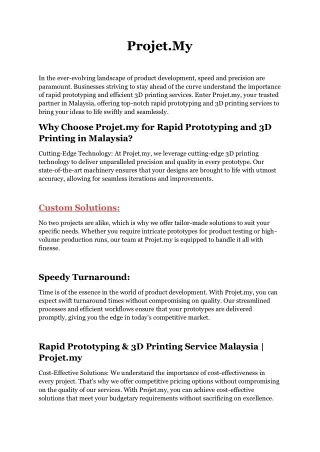 projet my