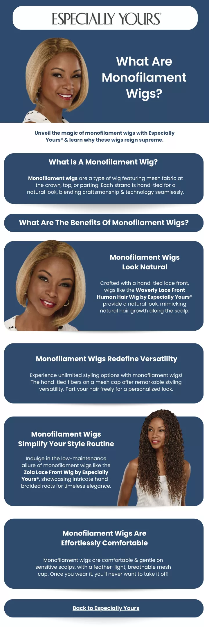 what are monofilament wigs