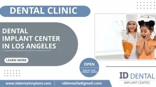 dental implant center in los angeles