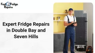 Expert Fridge Repairs In Double Bay And Seven Hills