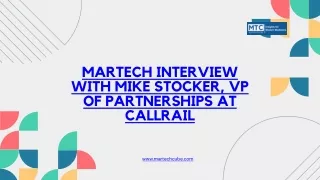 martech interview with mike stocker