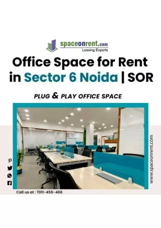Office Space for Rent in Sector 6  Noida | Space on Rent