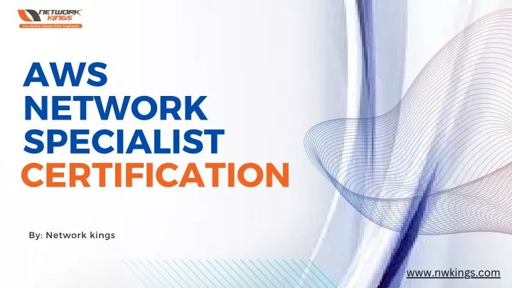 aws network specialist certification